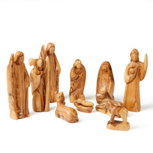 Load image into Gallery viewer, Deluxe Large Musical Nativity With Smooth Figures