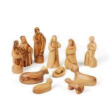 画像をギャラリービューアに読み込む, Large Musical Nativity With Smooth Figures Handmade in Bethlehem