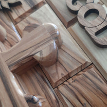 画像をギャラリービューアに読み込む, God Bless our home Handmade Hanging Wall Plaque Made Out Of Olive Wood In Bethlehem The Holy Land - Bell