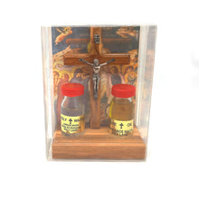 画像をギャラリービューアに読み込む, Holy Land Complete Gift Set - Holy Water And Holy Oil With Cross OWY 002a
