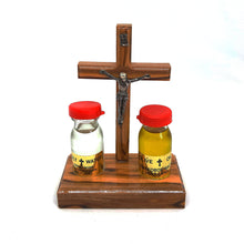 画像をギャラリービューアに読み込む, Holy Land Complete Gift Set - Holy Water And Holy Oil With Cross OWY 002a