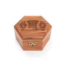 画像をギャラリービューアに読み込む, Olive Wood Loaves and Fish Box Hand Made In The Holy land Bethlehem