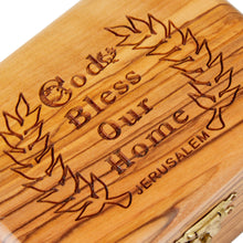 画像をギャラリービューアに読み込む, God Bless Our Home Olive Wood Trinket Box Hand Made In The Holy land Bethlehem