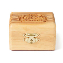 画像をギャラリービューアに読み込む, Holy City Olive Wood Trinket Box Hand Made In The Holy Land Bethlehem