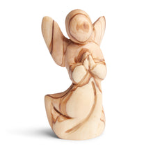 画像をギャラリービューアに読み込む, Angel Praying Hand Carved In Bethlehem Out Of Olive Wood