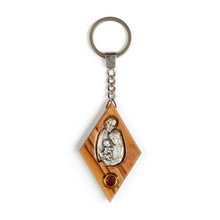 画像をギャラリービューアに読み込む, Holy Family Wooden Keyring With Incense Handmade in Bethlehem the Holy Land