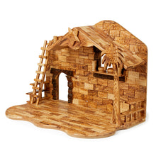 画像をギャラリービューアに読み込む, XL Deluxe Olive Wood Hand Crafted Musical Nativity Scene With Detailed Figures