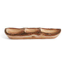 画像をギャラリービューアに読み込む, Natural Finish Triple Olive Wood Serving Bowls