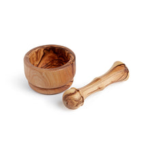 画像をギャラリービューアに読み込む, Olive Wood Mortar and Pestle