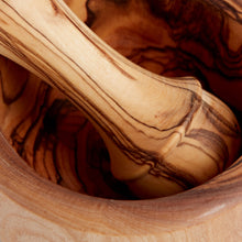 画像をギャラリービューアに読み込む, Olive Wood Mortar and Pestle