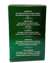 画像をギャラリービューアに読み込む, green gift box side, certificate of authenticity
