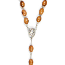 画像をギャラリービューアに読み込む, Wooden Rosary Handmade Olive Wood Bead With Soil From Bethlehem The Holy Land OWR 003