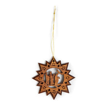 画像をギャラリービューアに読み込む, Star Shaped Three Kings Double Layered Christmas Tree Decoration Made of Olive Wood in Bethlehem