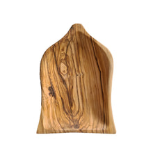 Load image into Gallery viewer, Bell Hand Carved Olive Wood Serving Dish Set Made In The Holy Land Bethlehem