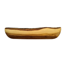 画像をギャラリービューアに読み込む, Natural Finish Double Olive Wood Serving Bowls