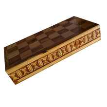 Load image into Gallery viewer, Chess Board, Handmade Olive Wood Chess Board With Detailed Individually Carved Figures Deluxe OWZ 001