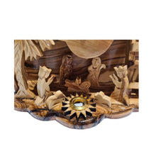 画像をギャラリービューアに読み込む, Medium Musical Nativity Scene Handmade in Bethlehem From Quality Olive Wood