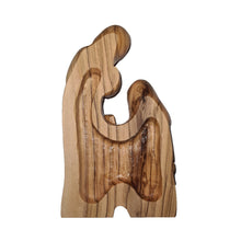 画像をギャラリービューアに読み込む, Hand Crafted Olive Wood Holy Family With Star Made In Bethlehem
