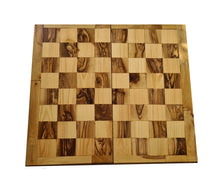 Load image into Gallery viewer, Chess Board, Handmade Olive Wood Chess Board With Detailed Individually Carved Figures Large