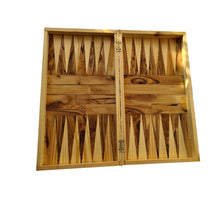 Load image into Gallery viewer, Chess Board, Handmade Olive Wood Chess Board With Detailed Individually Carved Figures Large