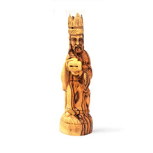 Load image into Gallery viewer, Large Handmade Olive Wood Detailed Figure From Bethlehem - Balthasar
