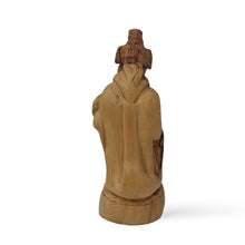 Load image into Gallery viewer, Large Handmade Olive Wood Detailed Figure From Bethlehem - Caspar
