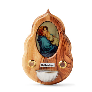 Mary and Jesus Plaque Magnet