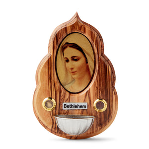 Mother Mary Face Plaque Magnet