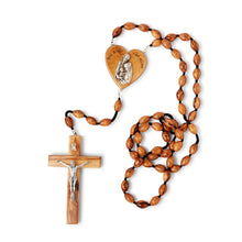 Load image into Gallery viewer, Extra Large Wall Rosary Made in Bethlehem From Olive Wood OWR 004
