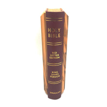 Load image into Gallery viewer, Olive Wood Cover Bible - English

