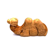 Load image into Gallery viewer, Large Handmade Olive Wood Detailed Figure From Bethlehem - Camel
