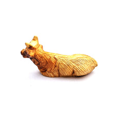 画像をギャラリービューアに読み込む, Large Handmade Olive Wood Detailed Figure From Bethlehem - Cow
