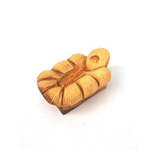 Load image into Gallery viewer, Handmade Olive Wood Detailed Figure From Bethlehem - Jesus in the Manger
