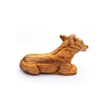 Load image into Gallery viewer, Large Handmade Olive Wood Detailed Figure From Bethlehem - Donkey

