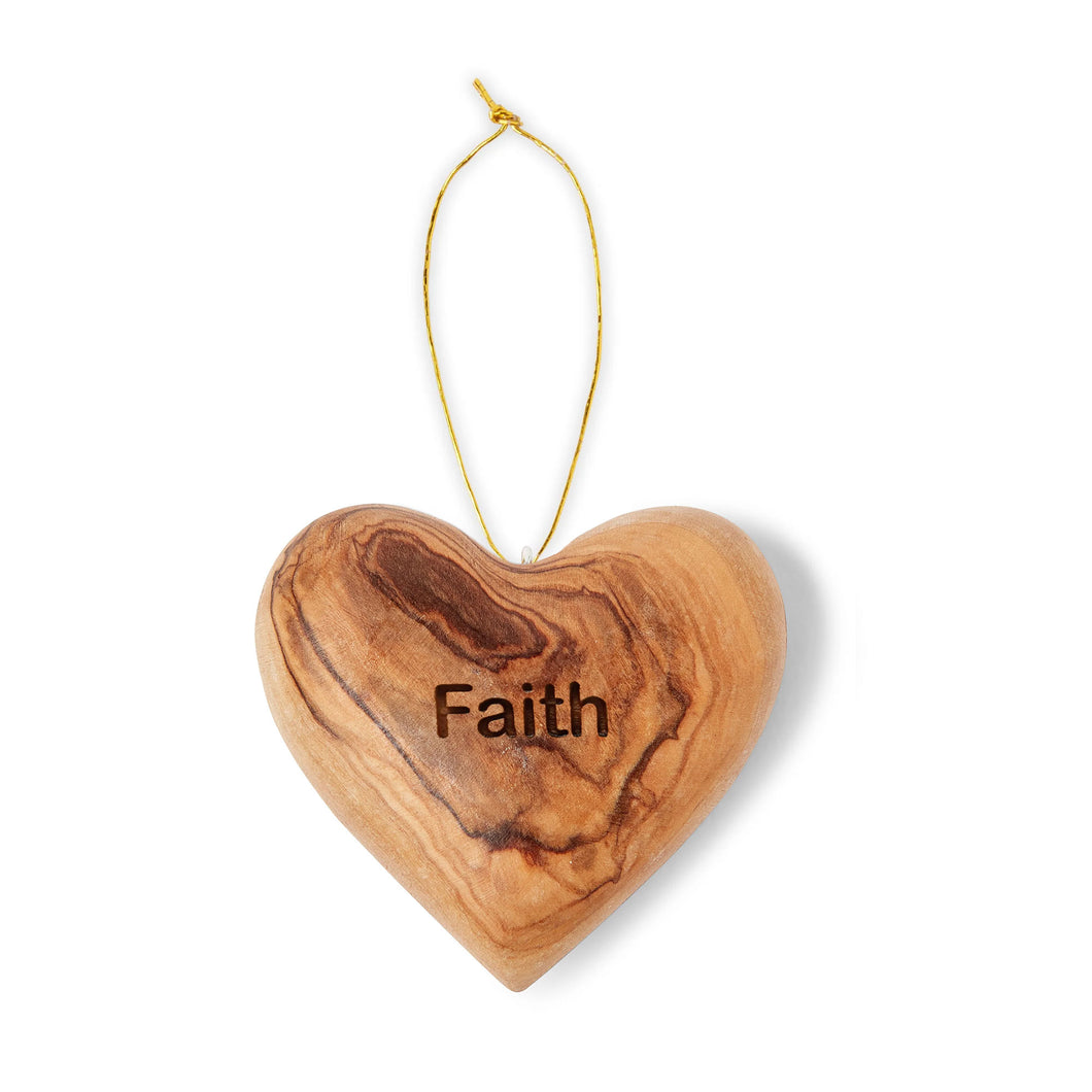 Faith Heart Hanging Decoration