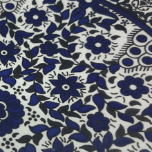 Load image into Gallery viewer, Hand-Painted Blue and White Round Ceramic Plate Made In The Holy Land
