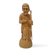 Load image into Gallery viewer, Large Handmade Olive Wood Detailed Figure From Bethlehem - Joseph
