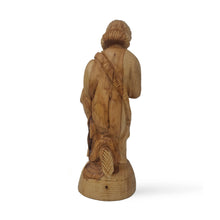 Load image into Gallery viewer, Large Handmade Olive Wood Detailed Figure From Bethlehem - Joseph
