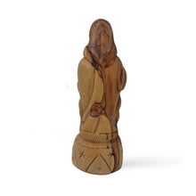Load image into Gallery viewer, Large Handmade Olive Wood Detailed Figure From Bethlehem - Mary
