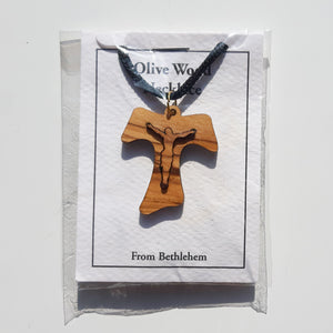 Simple Jesus on the Cross Necklace