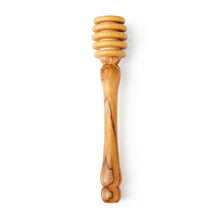 Load image into Gallery viewer, Handmade Olive Wood Honey Spoon Honey Dipper
