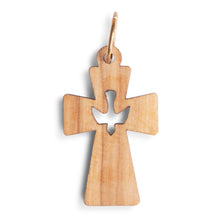 Load image into Gallery viewer, Cut Out Dove Cross Pendant
