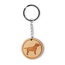 Load image into Gallery viewer, Staffordshire Bull Terrier Keyring
